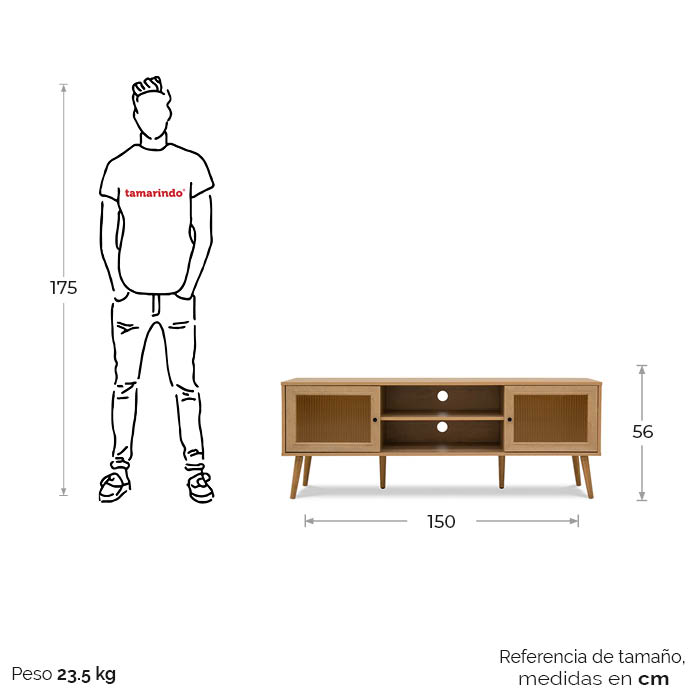 Mueble De Tv Fresno Bretix | Muebles TV | entretenimiento